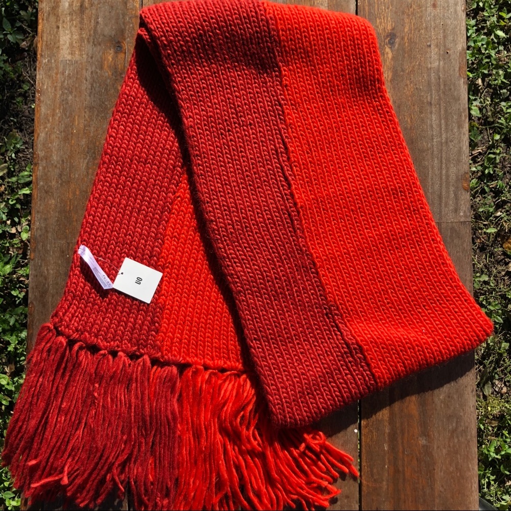 Urban Outfitters Large Scarf Knit Cozy Boho
